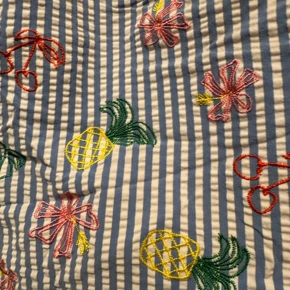 J. Crew Striped One Piece Swimsuit - Picture 3 of 9